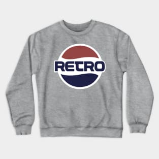 Retro logo for nostalgic 70s and 80s style Crewneck Sweatshirt